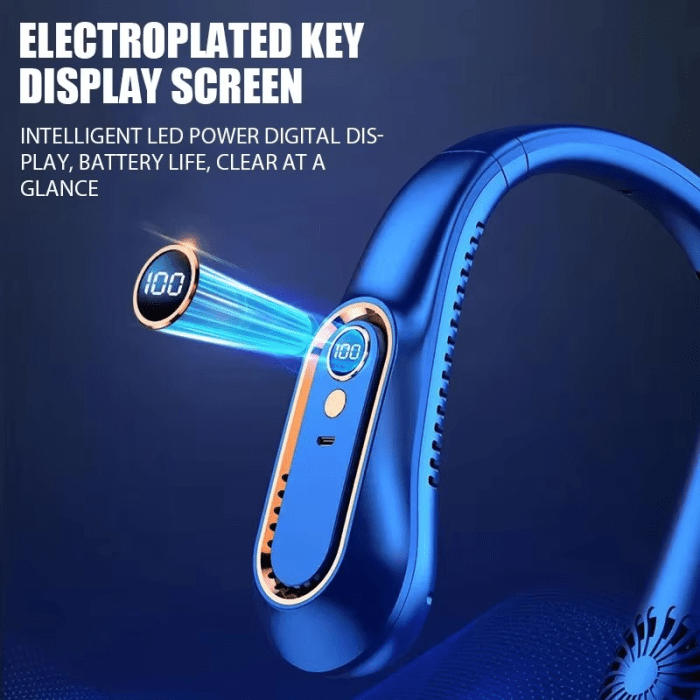 Rechargeable Cooling Neck Fan - Image 6