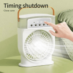 Rechargable Cooling Fan with LED Light - Image 7