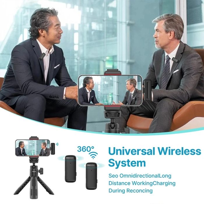 Ulanzi J12 Dual Wireless Microphone - Image 4