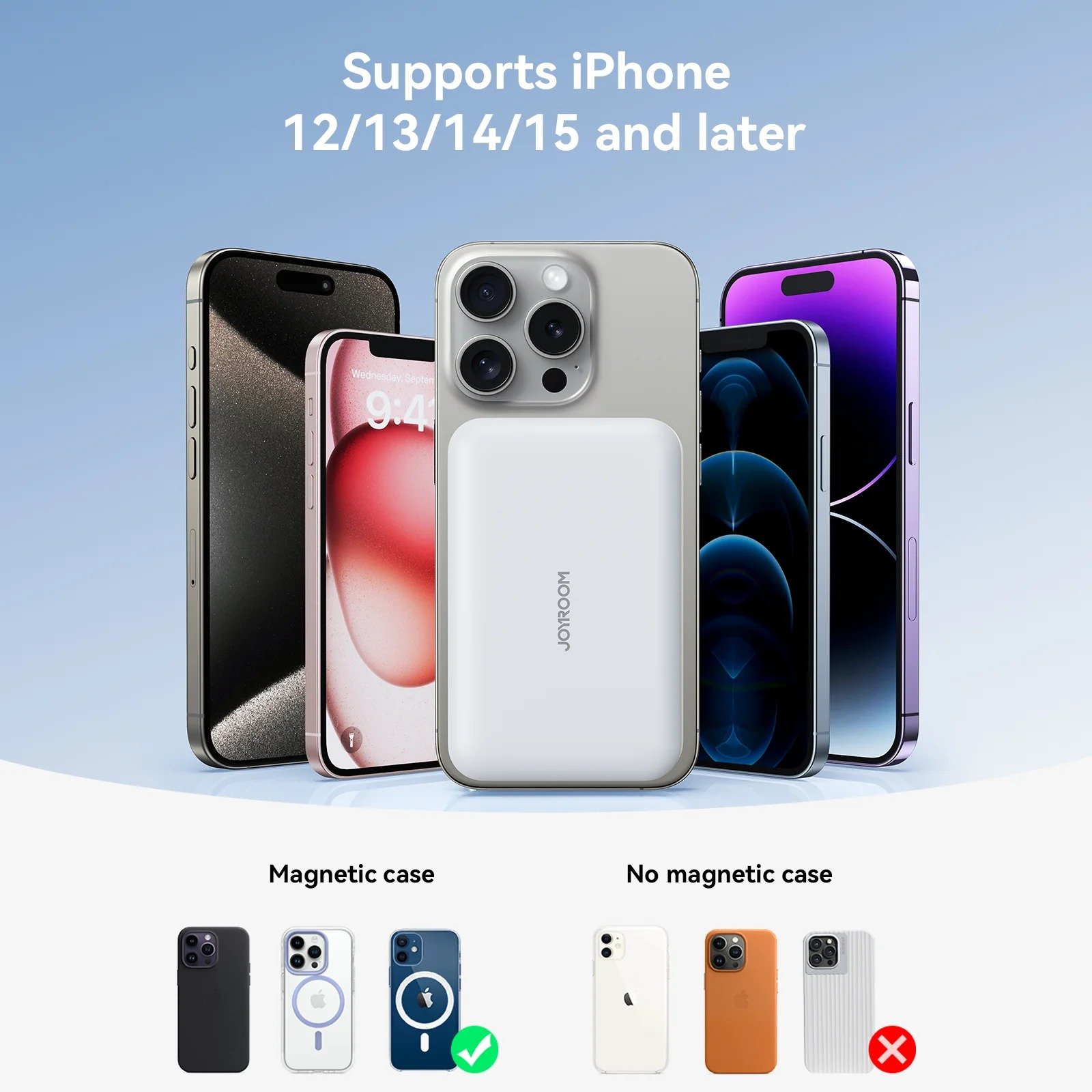 10000mah JOYROOM Wireless Power Bank - Image 7